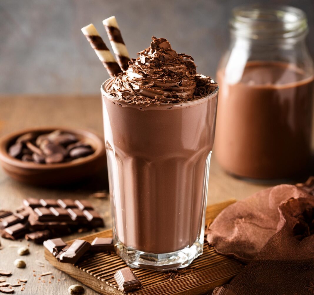 Chocolate milkshake