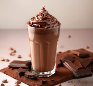 Chocolate milkshake 2