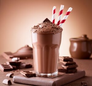 Chocolate milkshake 3